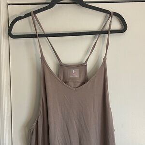 Free people hot shot onesie L Mocha latte